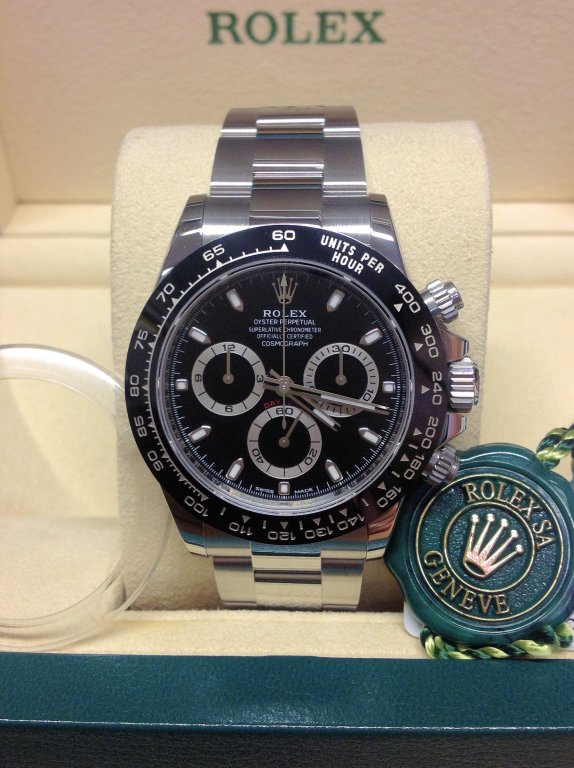 Rolex daytona 116500LN black dial