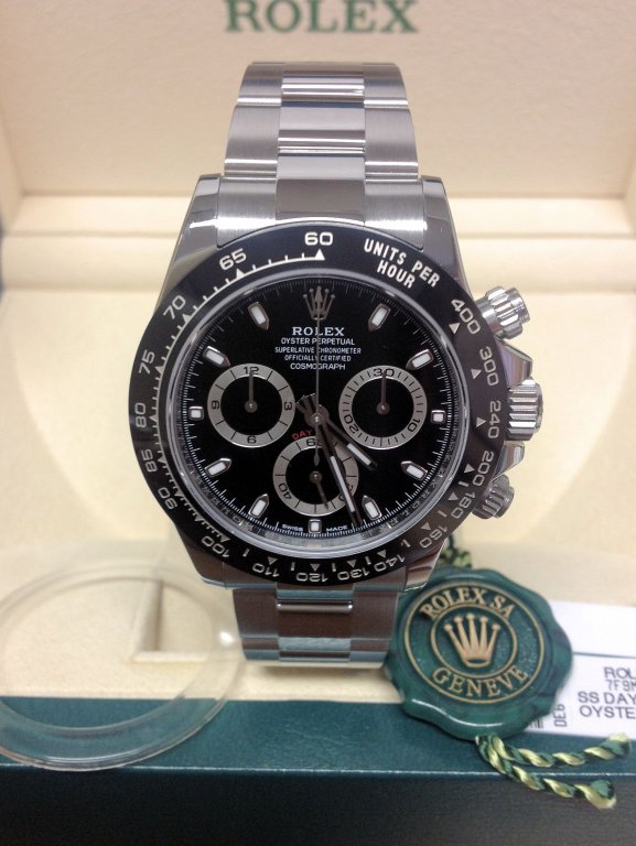 Rolex daytona 116500LN black dial