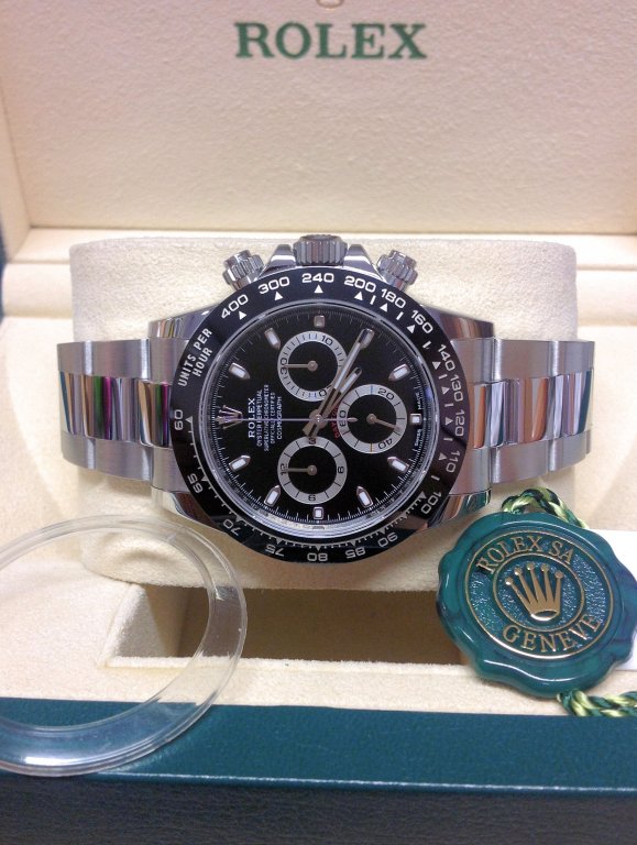 Rolex daytona 116500LN black dial