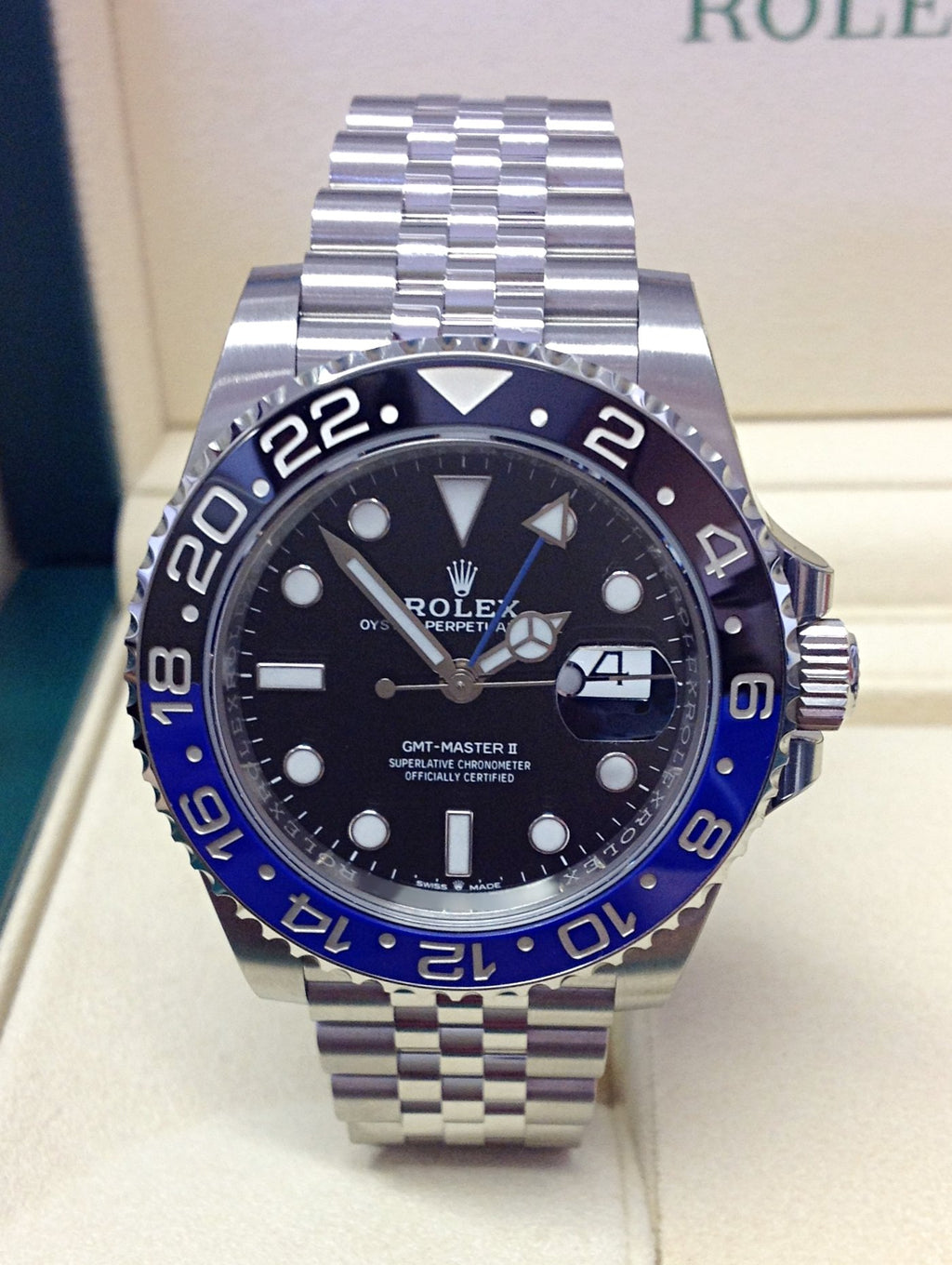 Rolex GMT master II 126710BLNR jubilee