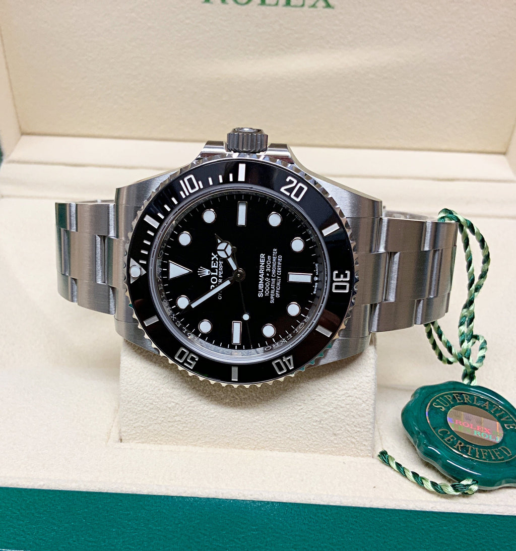 Rolex submariner 124060 no data