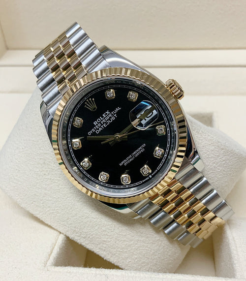 Rolex Datejust 36mm 126233 Black Diamond