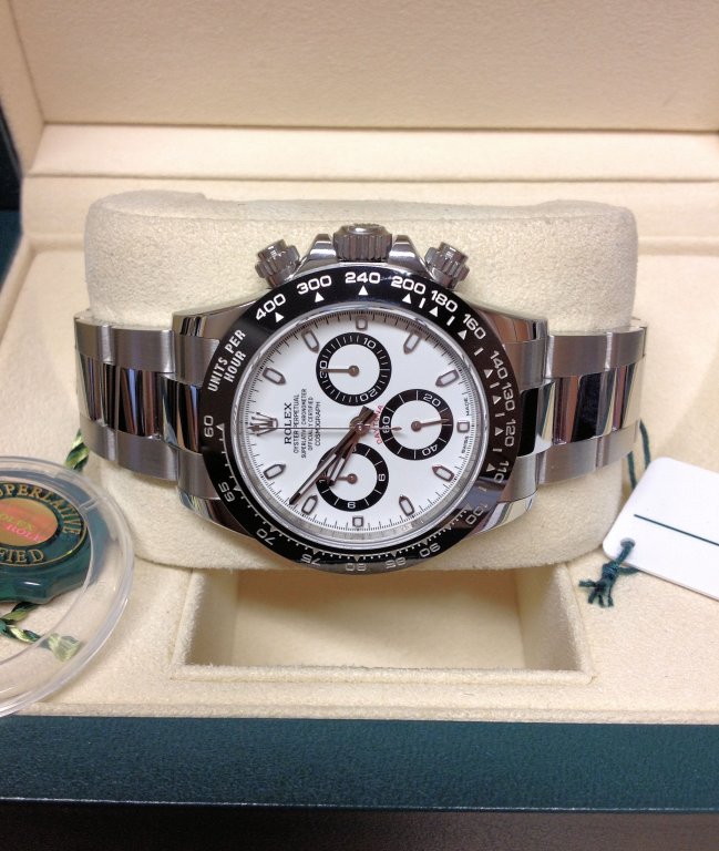Rolex daytona 116500LN white panda