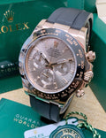 Rolex daytona 116515LN rose gold oysterflex