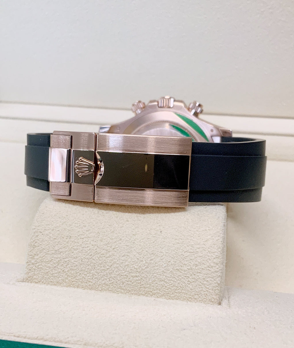 Rolex daytona 116515LN rose gold oysterflex