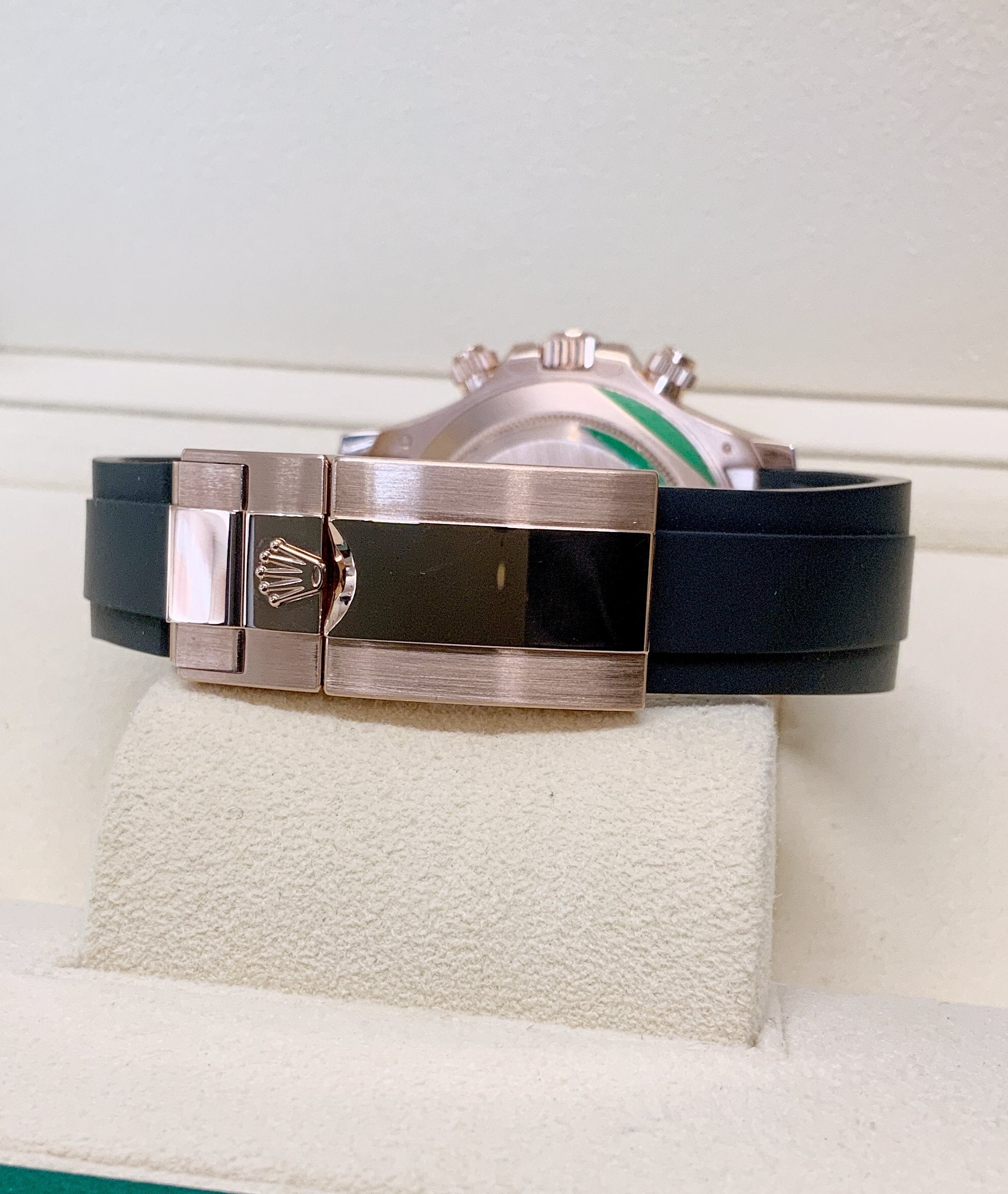 Rolex daytona 116515LN rose gold oysterflex