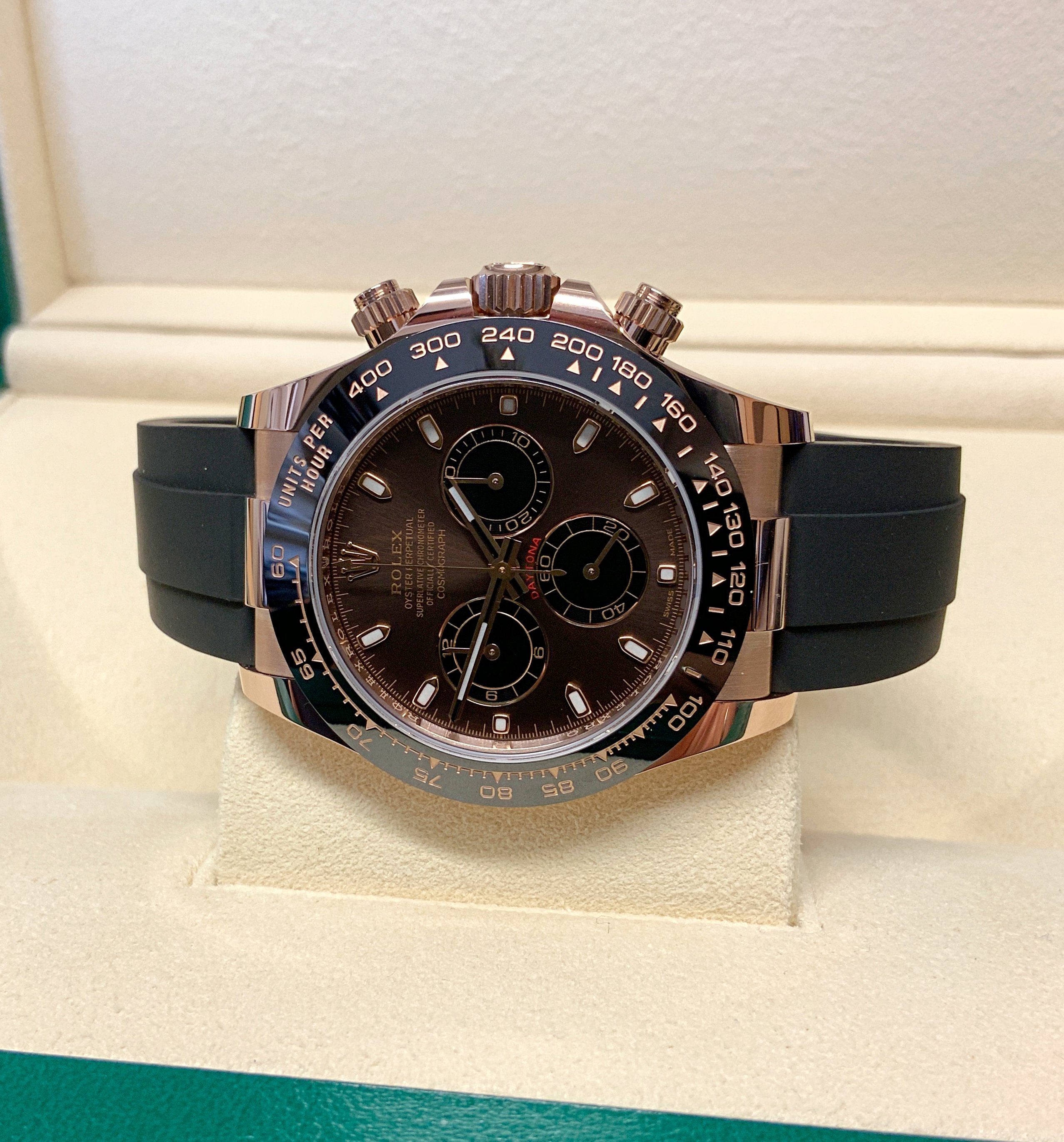 Rolex daytona 116515LN choco oysterflex