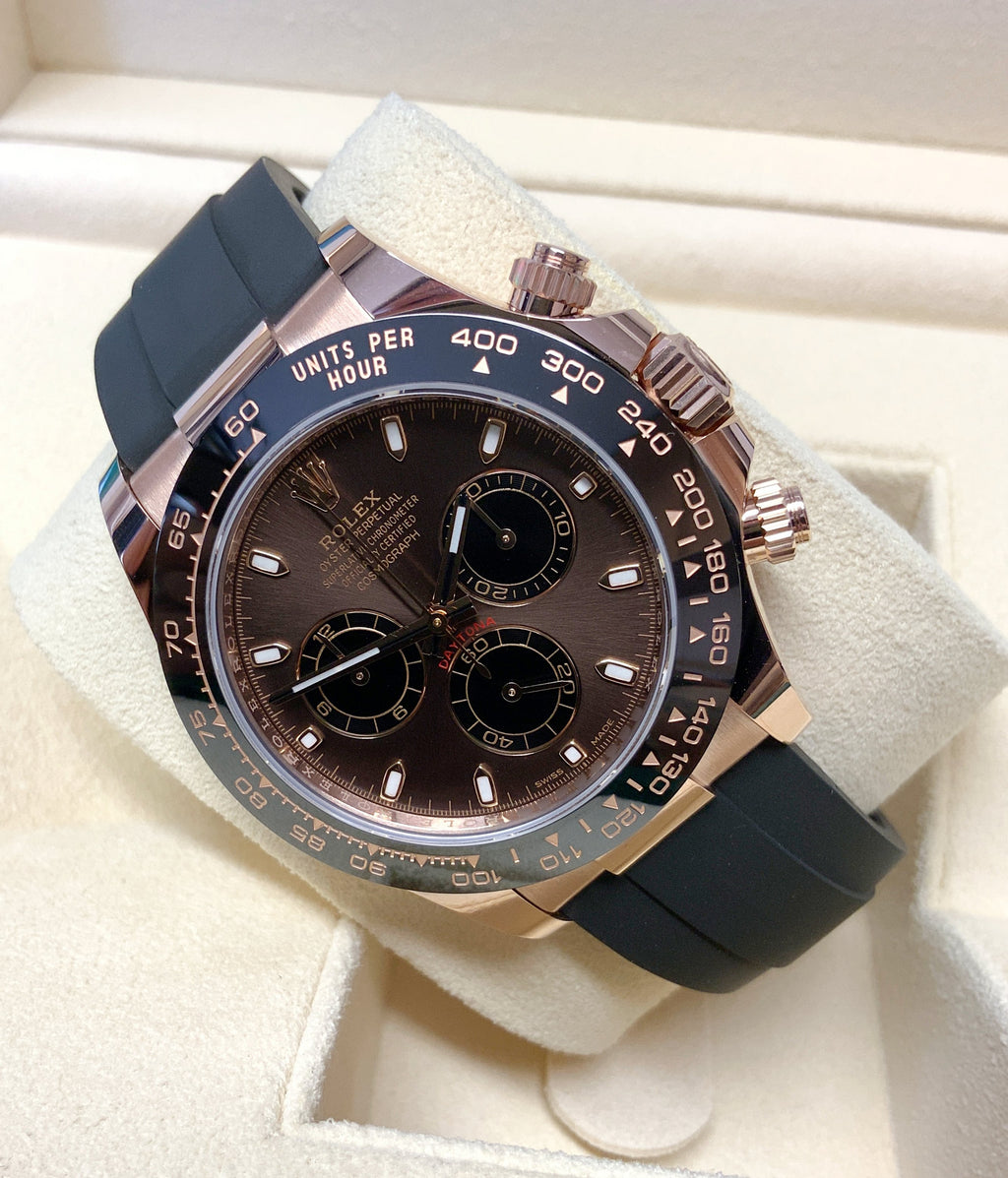 Rolex daytona 116515LN choco oysterflex
