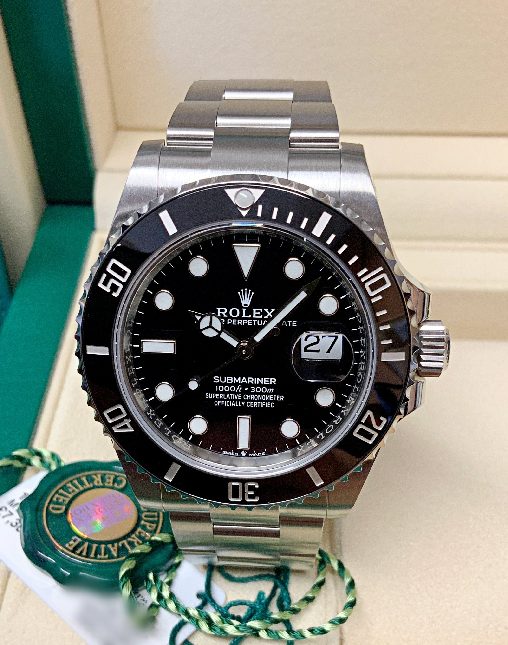 Rolex submariner 126610LN black dial