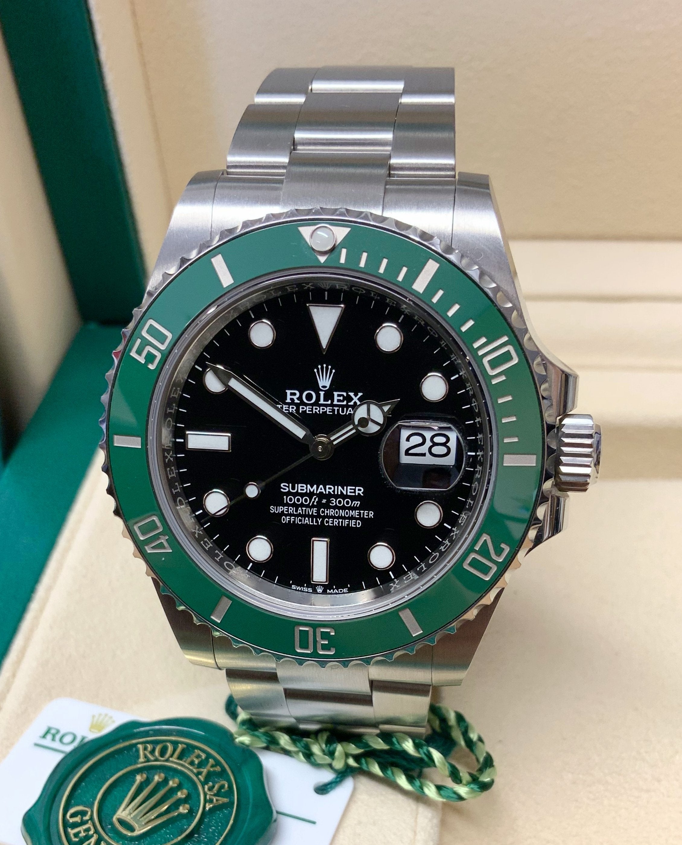 Rolex submariner 126610LV kermit