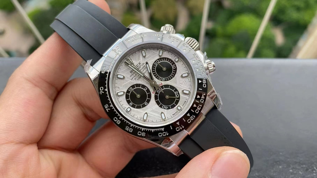 Rolex daytona 116519LN meteorite oysterflex