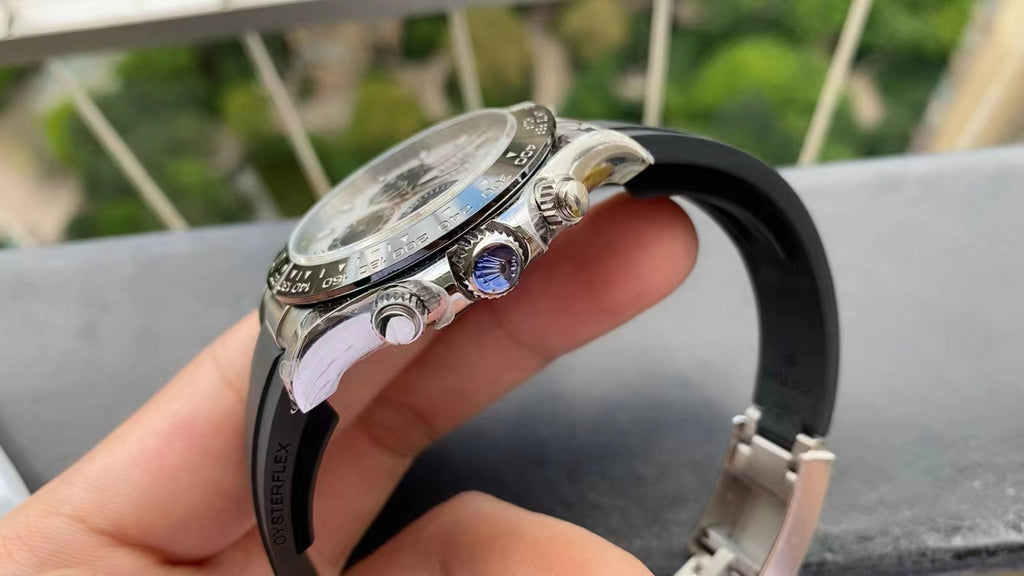 Rolex daytona 116519LN meteorite oysterflex
