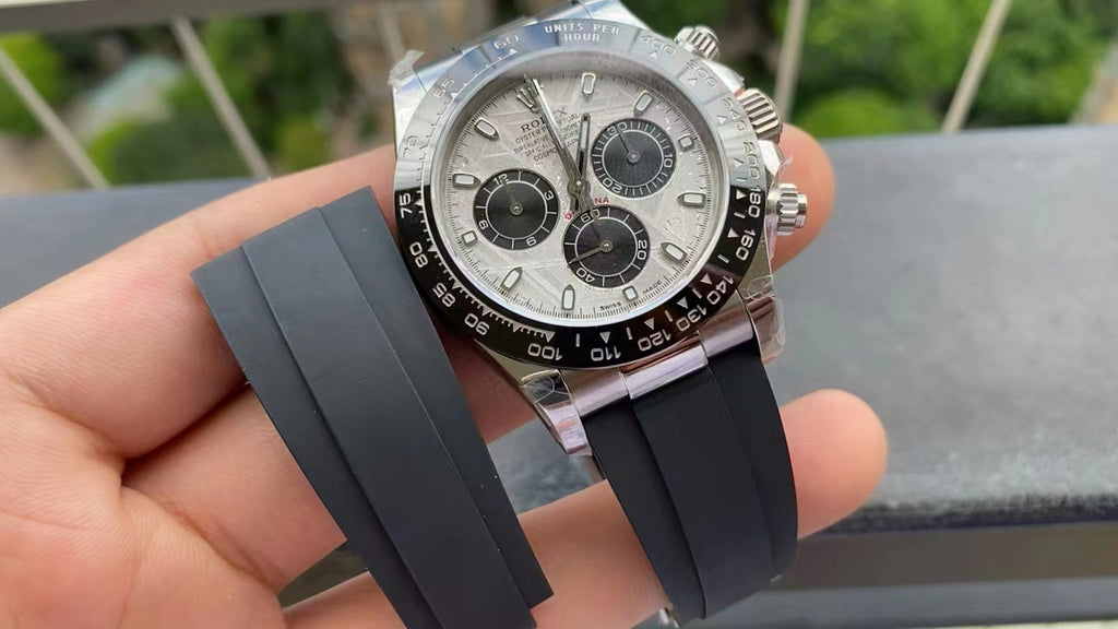 Rolex daytona 116519LN meteorite oysterflex
