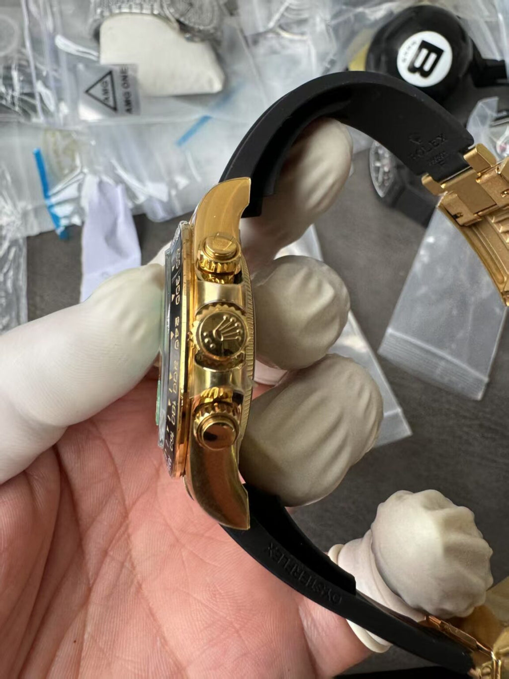 Rolex daytona 126518LN tiffany oysterflex