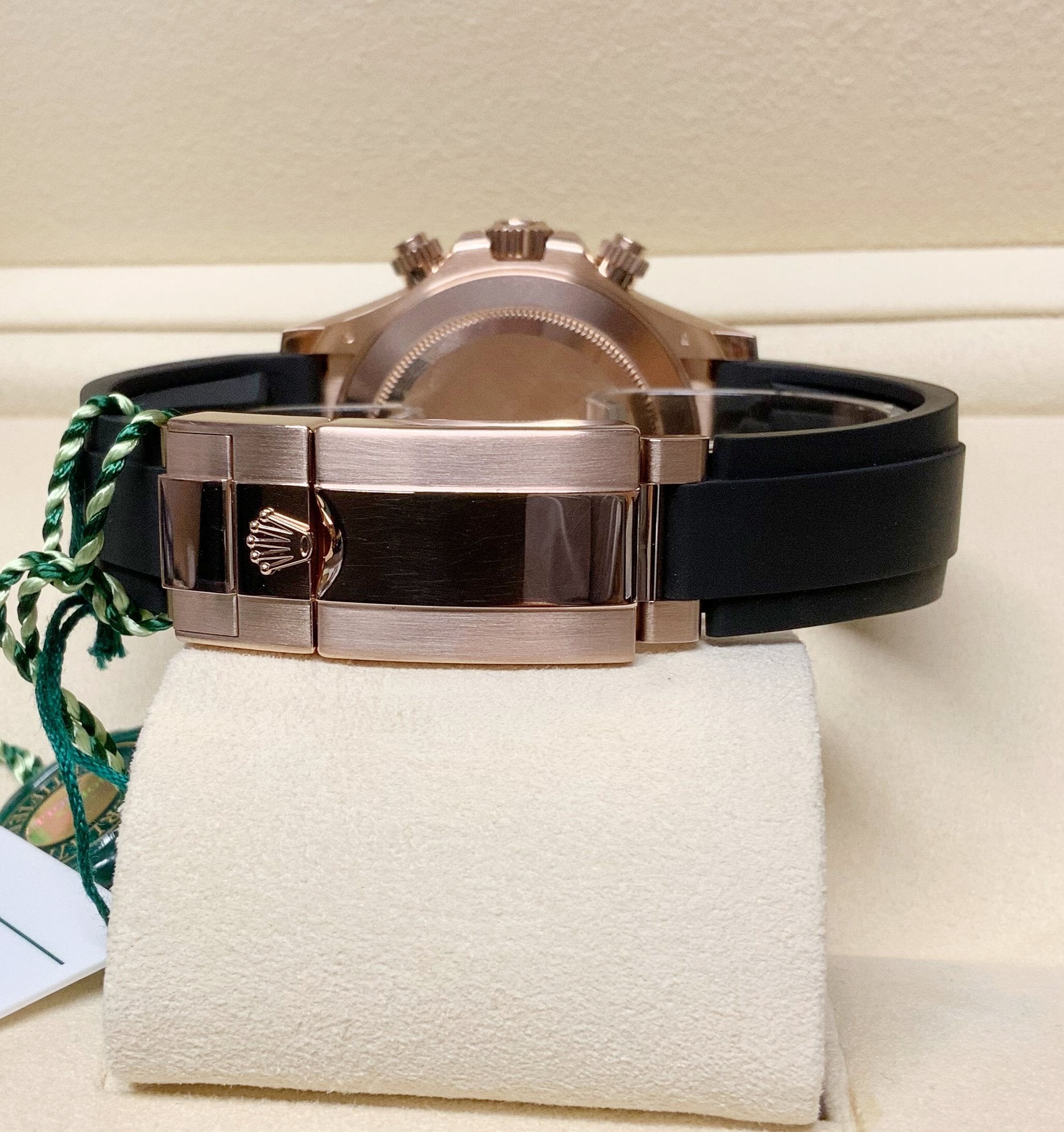 Rolex daytona 116515LN rose gold oysterflex